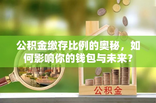 芦溪公积金缴存比例的奥秘，如何影响你的钱包与未来？
