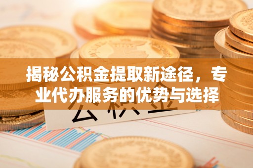 芦溪揭秘公积金提取新途径，专业代办服务的优势与选择