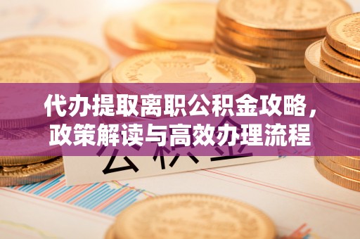 芦溪代办提取离职公积金攻略，政策解读与高效办理流程