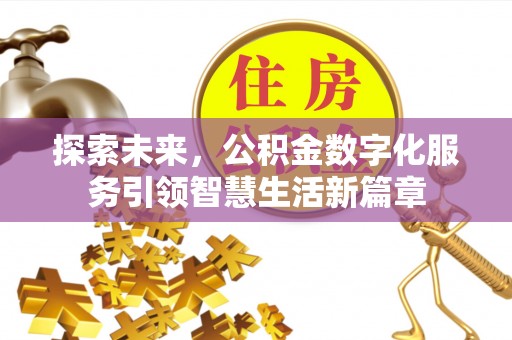 芦溪探索未来，公积金数字化服务引领智慧生活新篇章